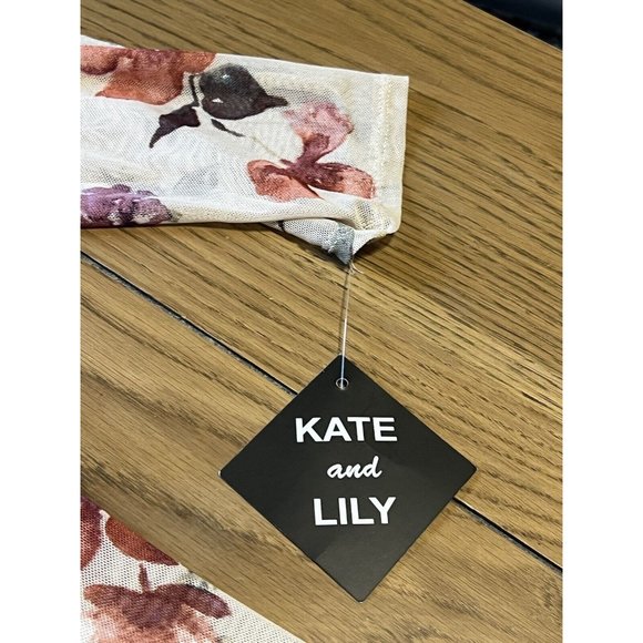 Kate And Lily NWT Floral Dress Size 10p Boho Summer Chic Wedding Formal‎ Party - Picture 6 of 15